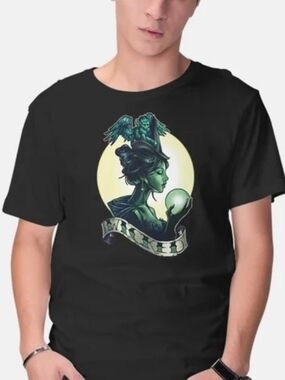 Tee Villain Black Graphic Men’s T-Shirt " Wicked" Sz XL/ L